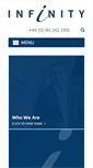 Mobile Screenshot of infinityllp.com